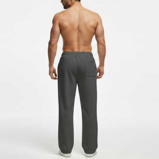 Charcoal Grey Wide Leg Baggy Trouser